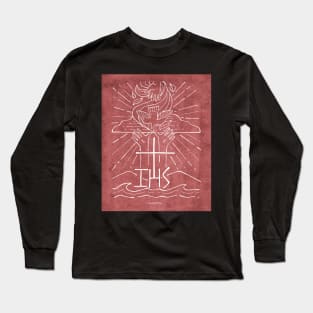 Holy Trinity illustration Long Sleeve T-Shirt